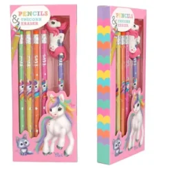Clearance DEPESCHE Ylvi Regenbogen Bleistift Set